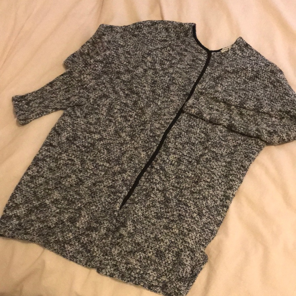 Open cardigan!
